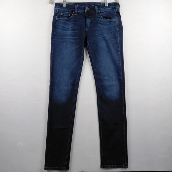 rag & bone Denim - Rag & Bone‎ The Dre Slim Boyfriend Jeans St Germain Dark Wash Womens Size 26